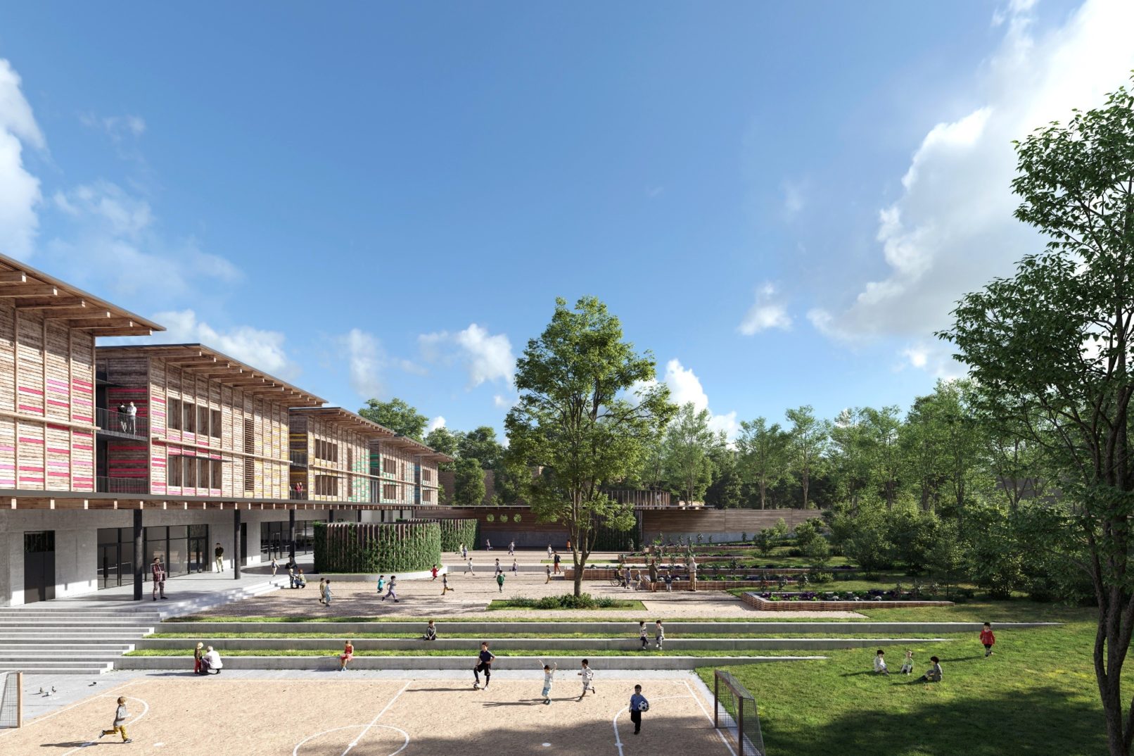 Illustration 05 Groupe scolaire Barigoude Plan 03
