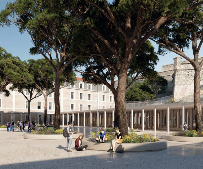 Illustration 02 Concours collège Gaston Deferre | économie de la construction