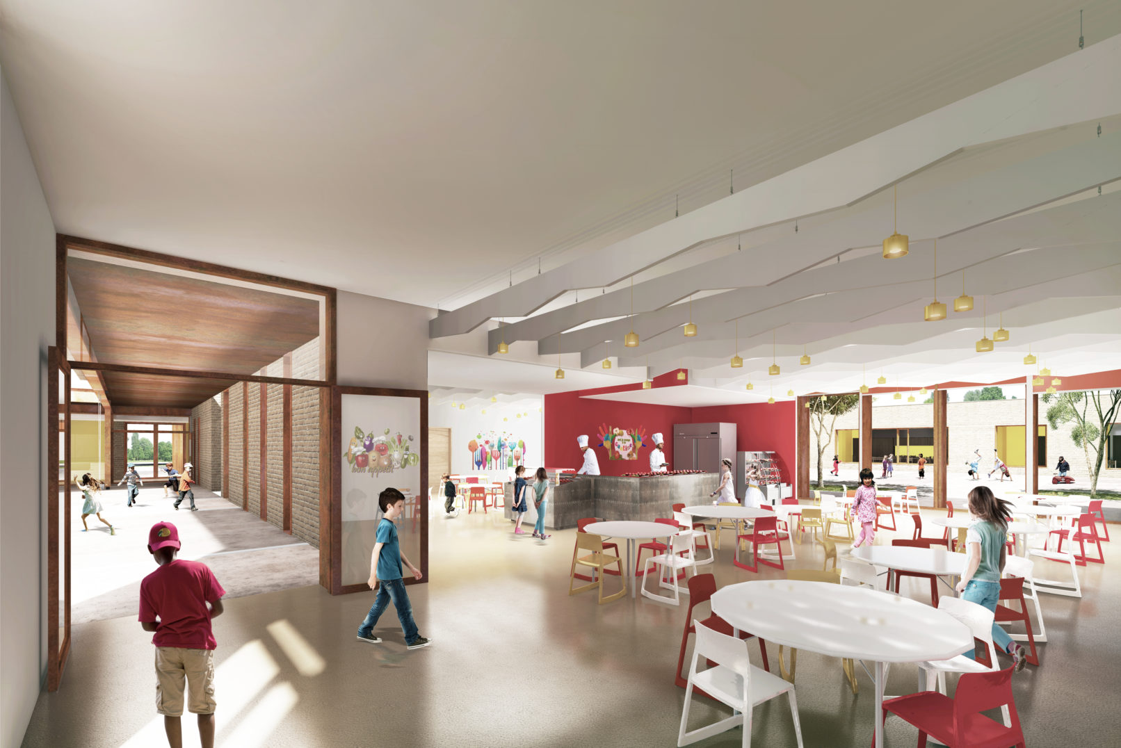 Illustration 01 Groupe scolaire Simone Veil | économie | Ordonnancement Pilotage Coordination