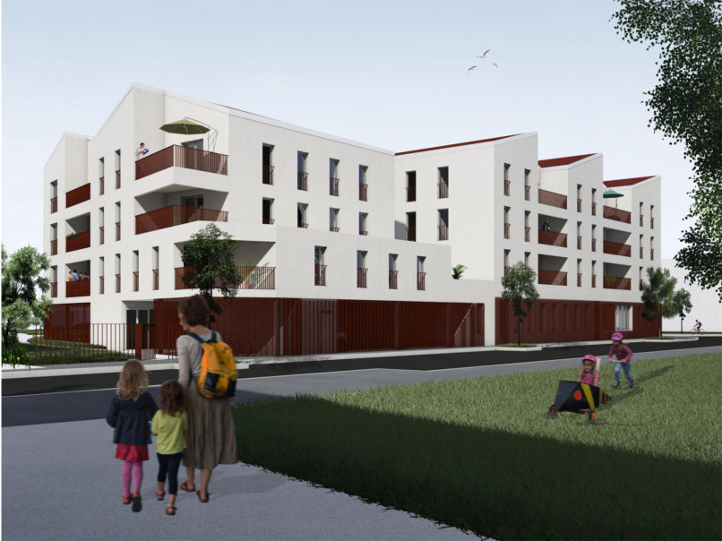 Illustration 01 Résidence Esprit Matisse | économie Direction Exécution des Travaux Ordonnancement Pilotage Coordination