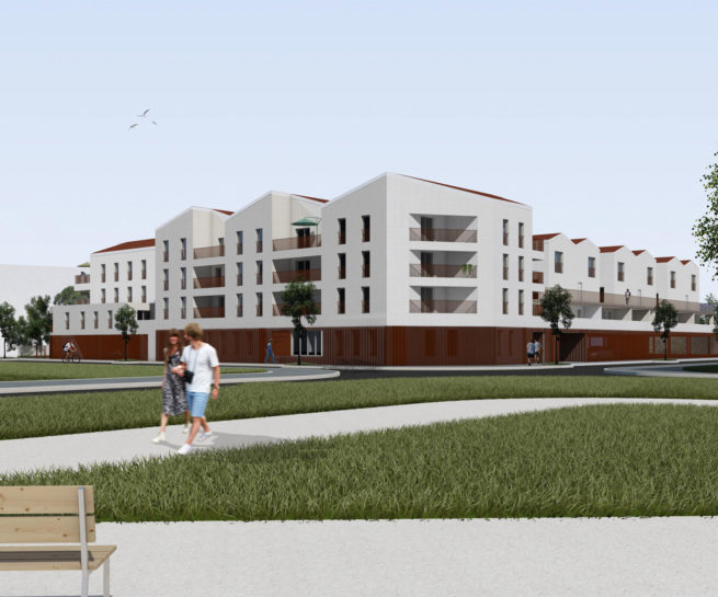 Illustration 02 Résidence Esprit Matisse | économie Direction Exécution des Travaux Ordonnancement Pilotage Coordination