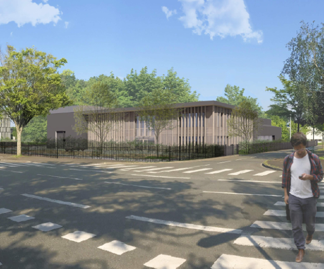 Illustration 01 Crédit Agricole - Cofilmo Le Mans extérieur économie OPC