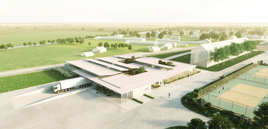 Illustration 01 Base aérienne Bricy économie de la construction OPC