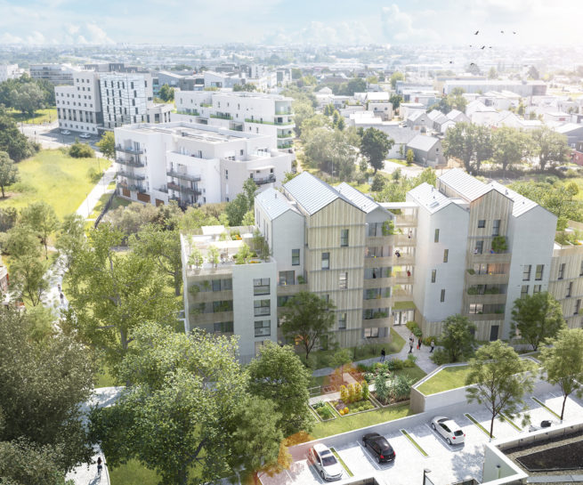 Illustration 01 Résidence Iconik Angers économie DET VISA OPC