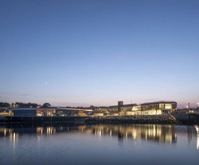 Illustration 01 Aménagement portuaire ROSCOFF extérieur nuit