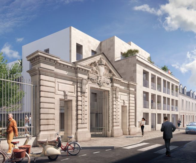 Illustration 02 Cour St Rémy extérieur jour