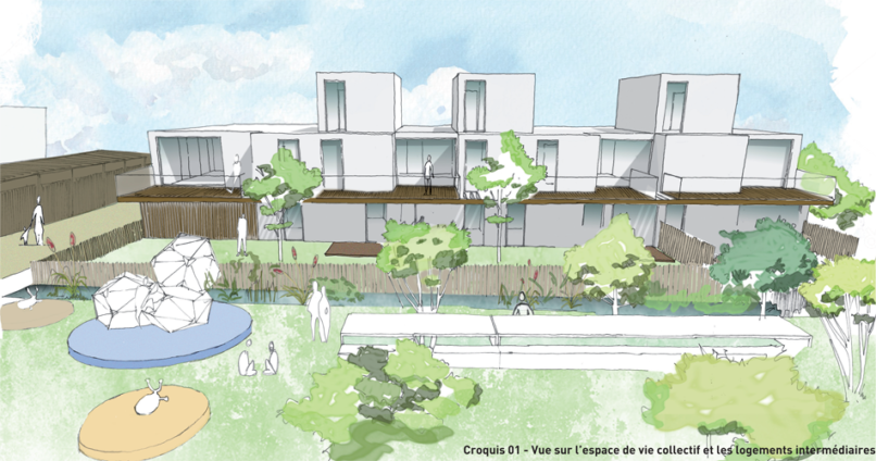 Illustration 05 Gendarmerie beaucouzé croquis 01