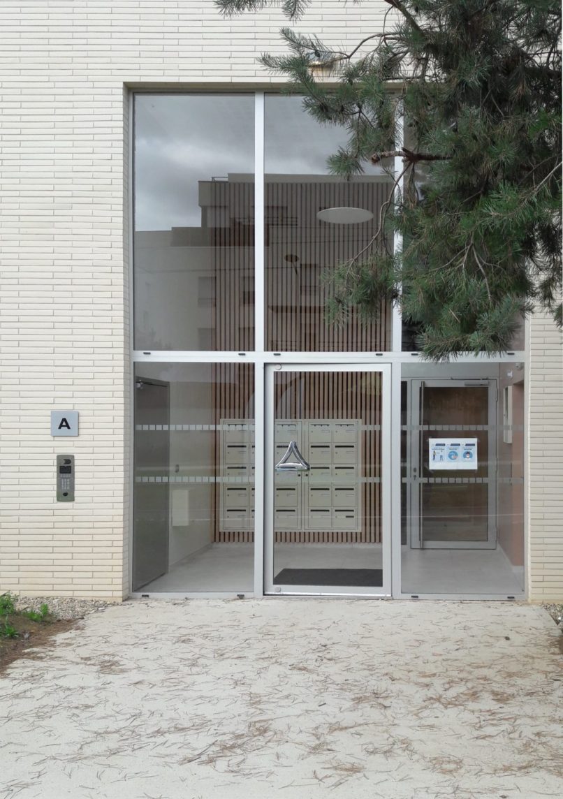 Illustration 04 Sun Garden Angers Extérieur entrée Hall collectif 02