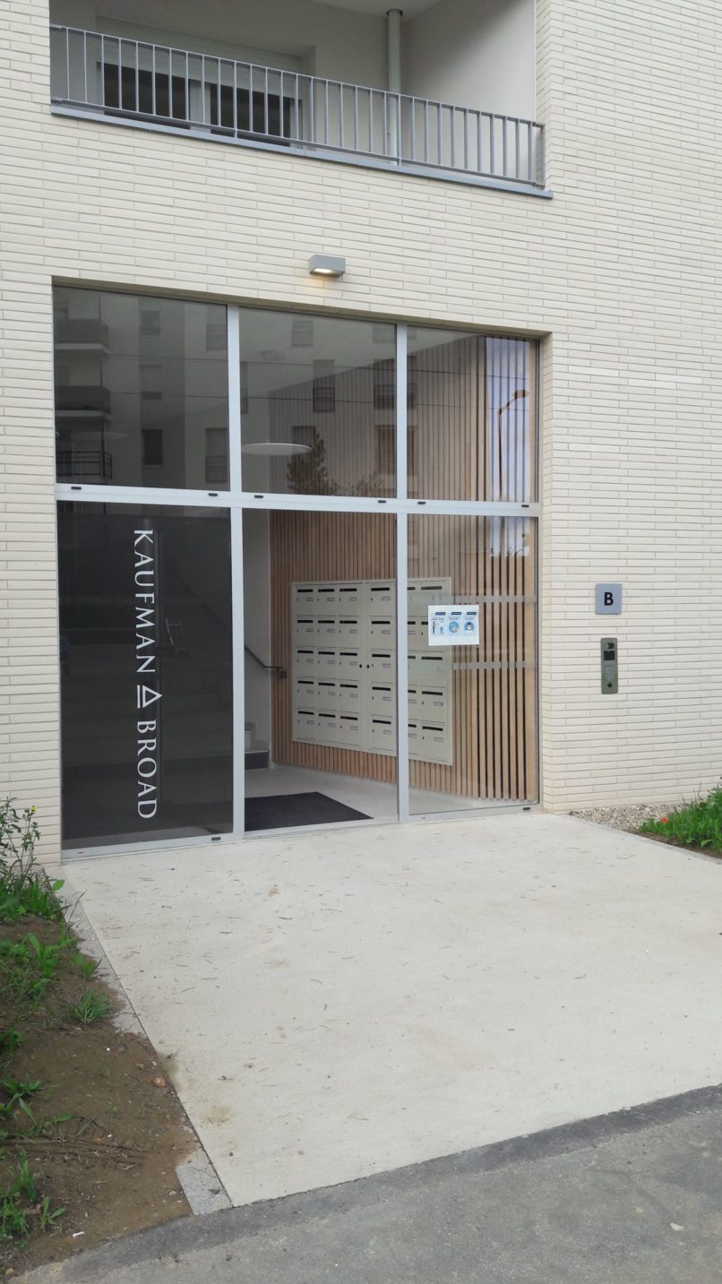 Illustration 03 Sun Garden Angers extérieur Entrée collectif