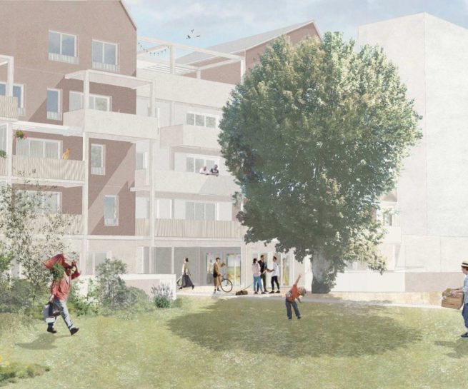 Illustration 01 Habitat participatif EUX-RE