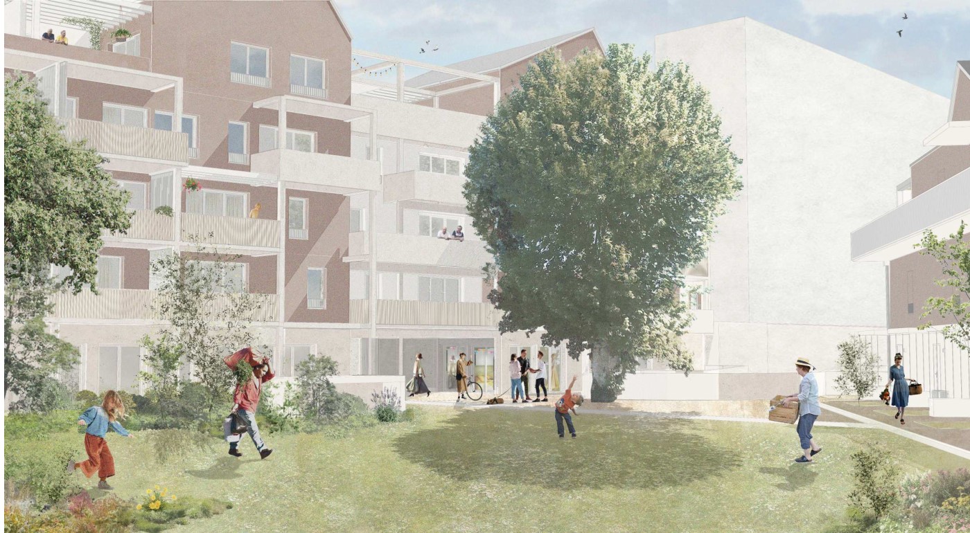 Illustration 01 Habitat participatif EUX-RE