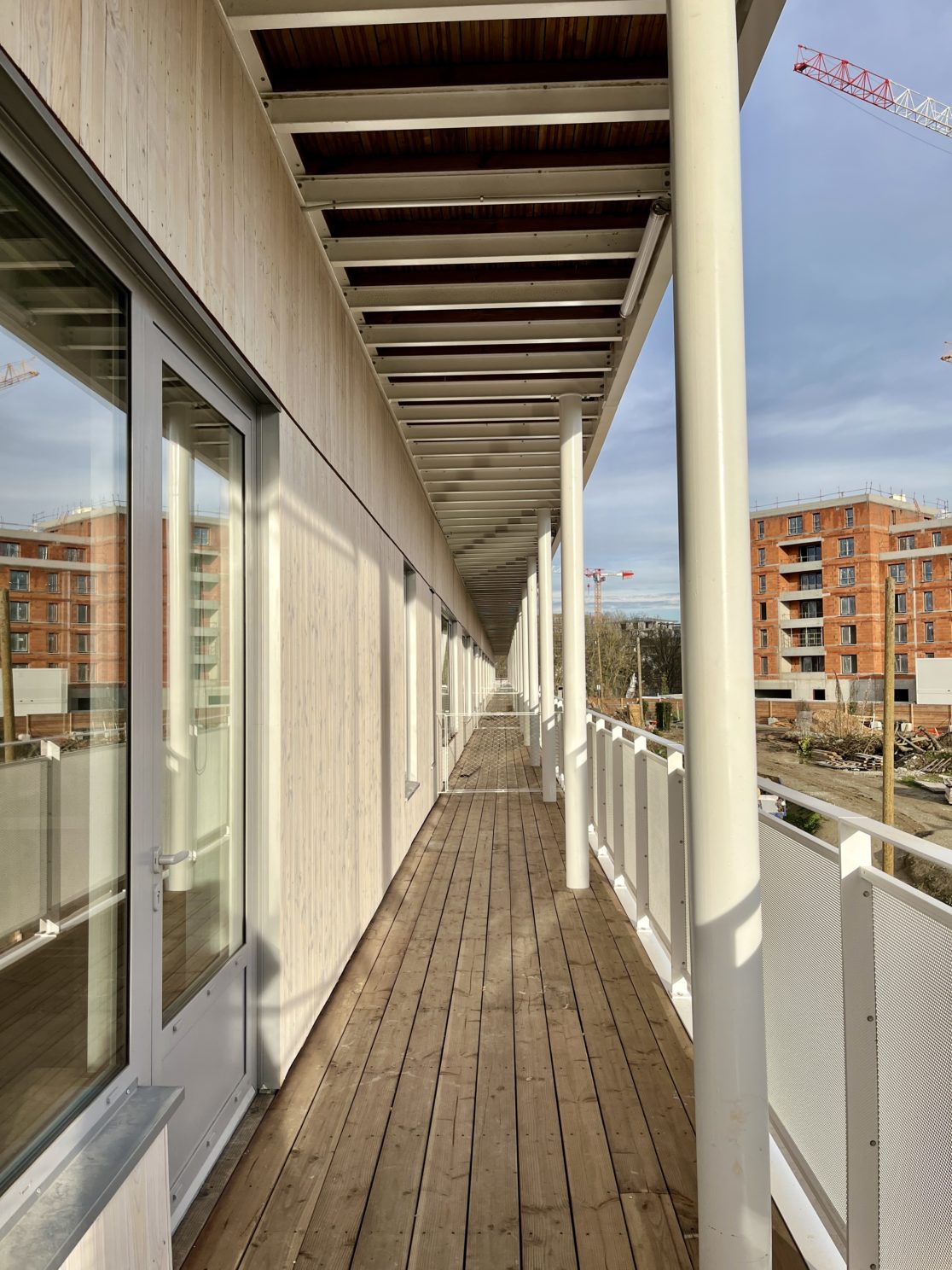 Illustration 02 Groupe Scolaire Malepère coursive extérieure