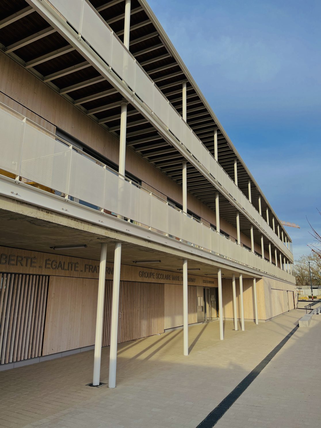 Illustration 03 Groupe Scolaire Malepère façade