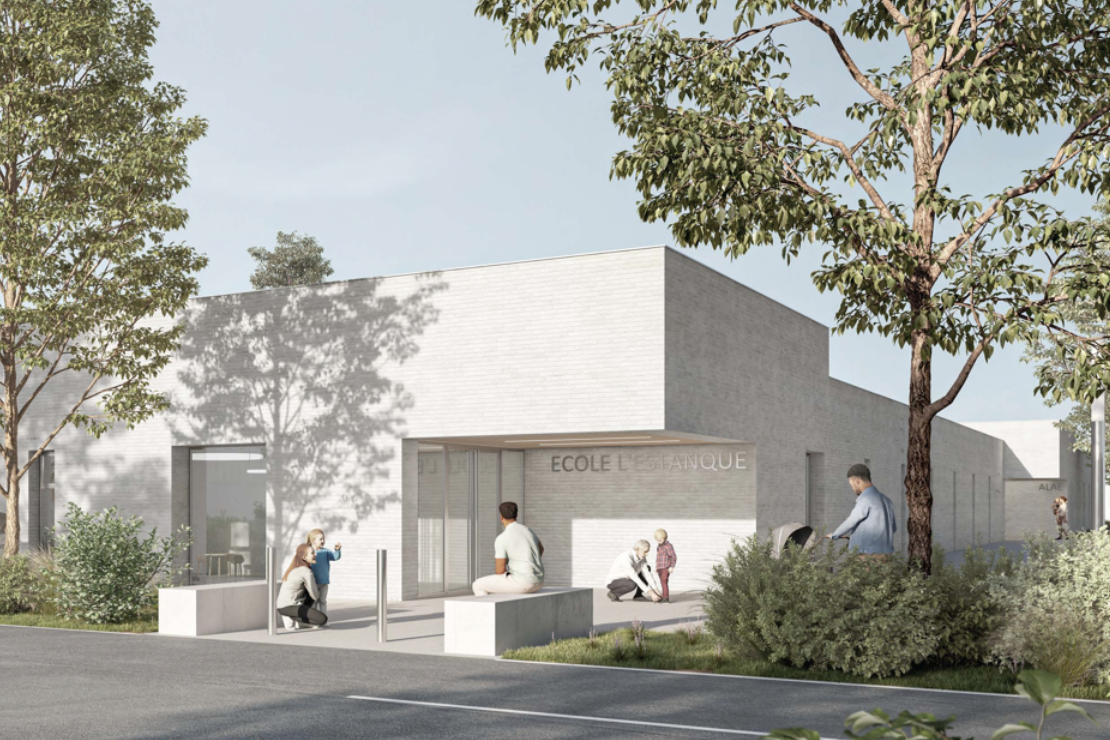 Illustration 01 Ecole de Bessières _ Entrée