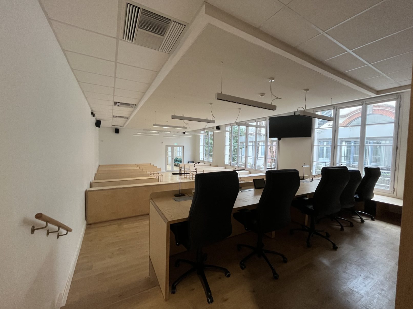 Illustration 01 Réhabilitation tribunal Prud'homme salle audience