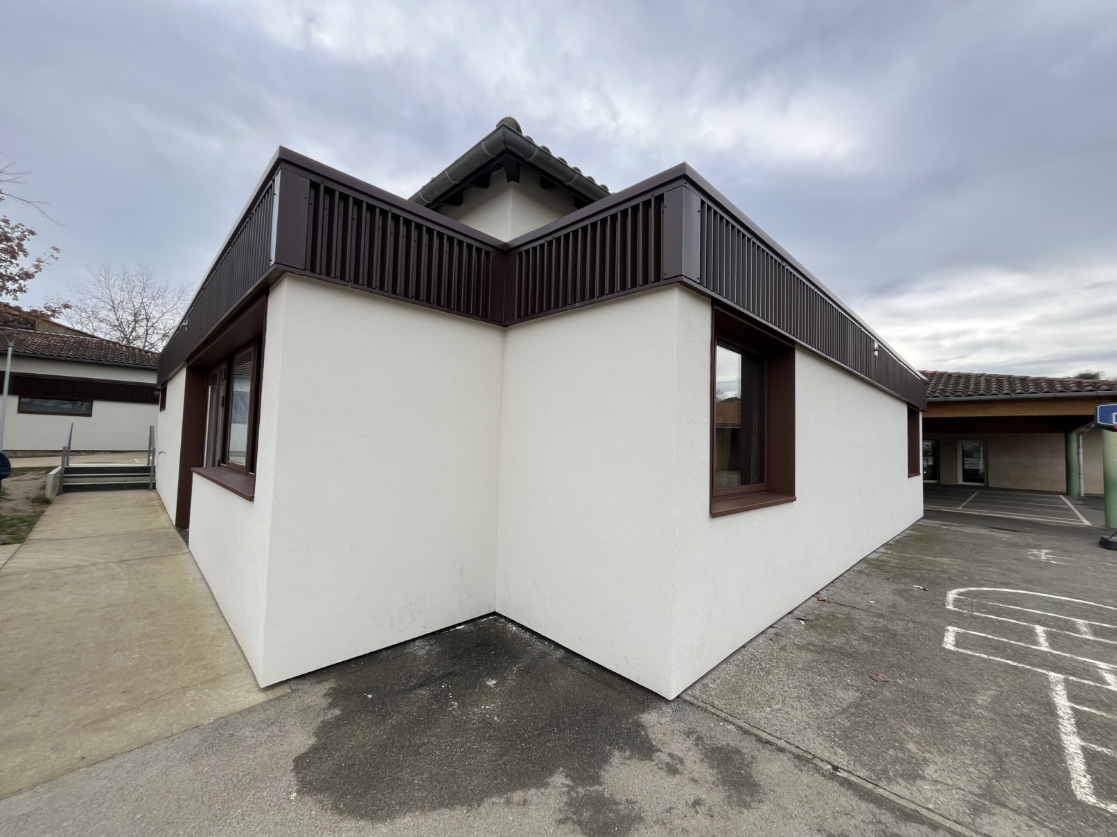 Illustration 04 Ecole élémentaire Saint Sulpice sur Lèze cour intérieure