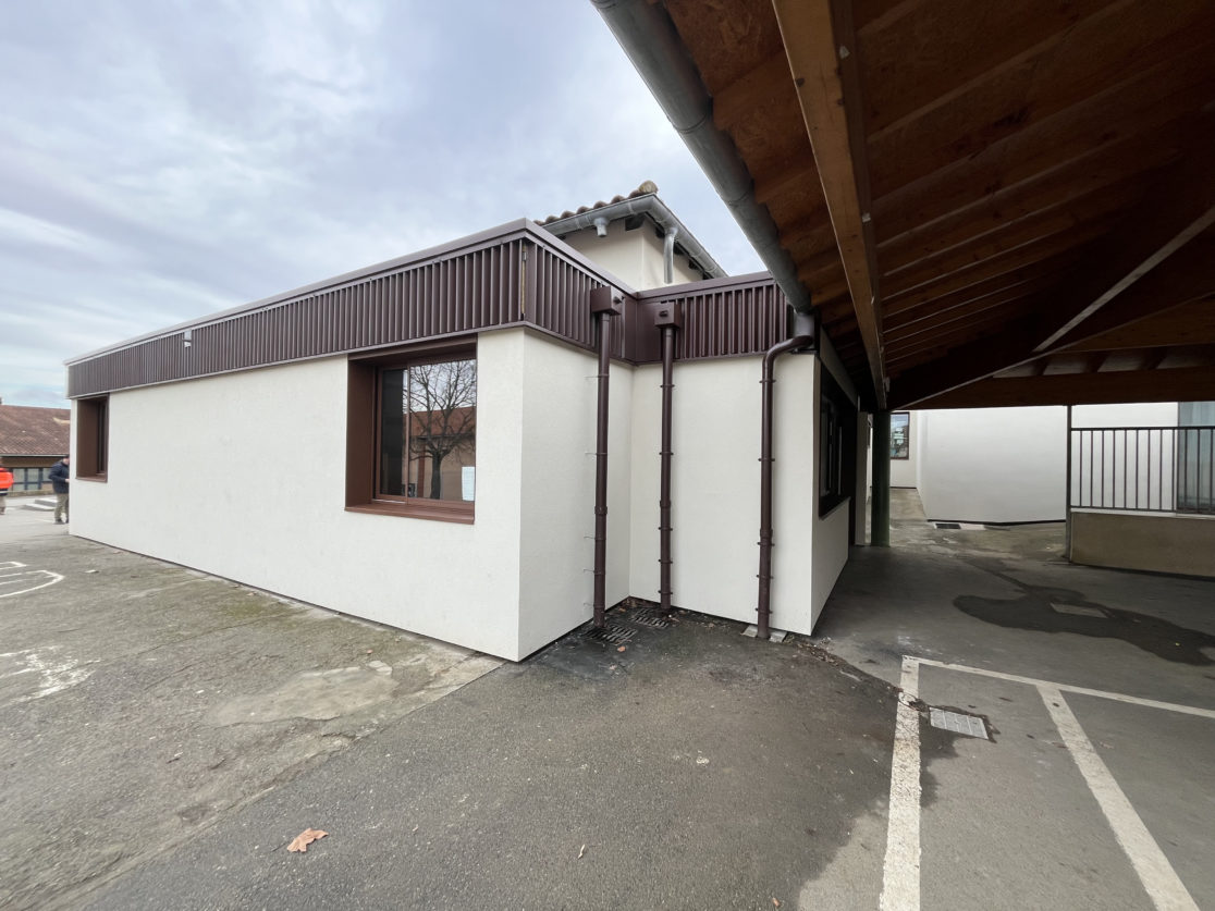 Illustration 02 Ecole élémentaire Saint Sulpice sur Lèze cour intérieure