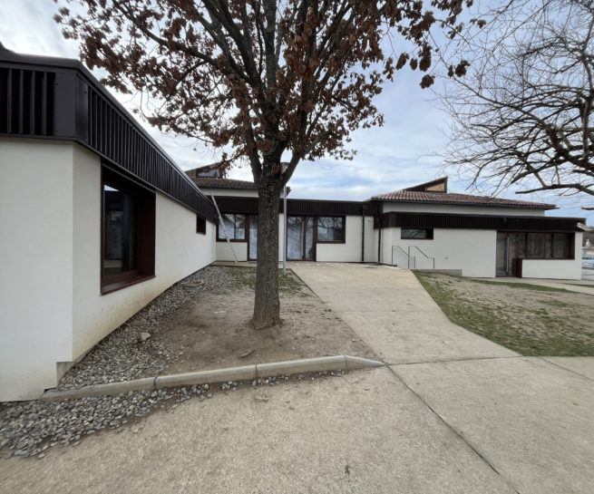 Illustration 01 Ecole élémentaire Saint Sulpice sur Lèze cour intérieure