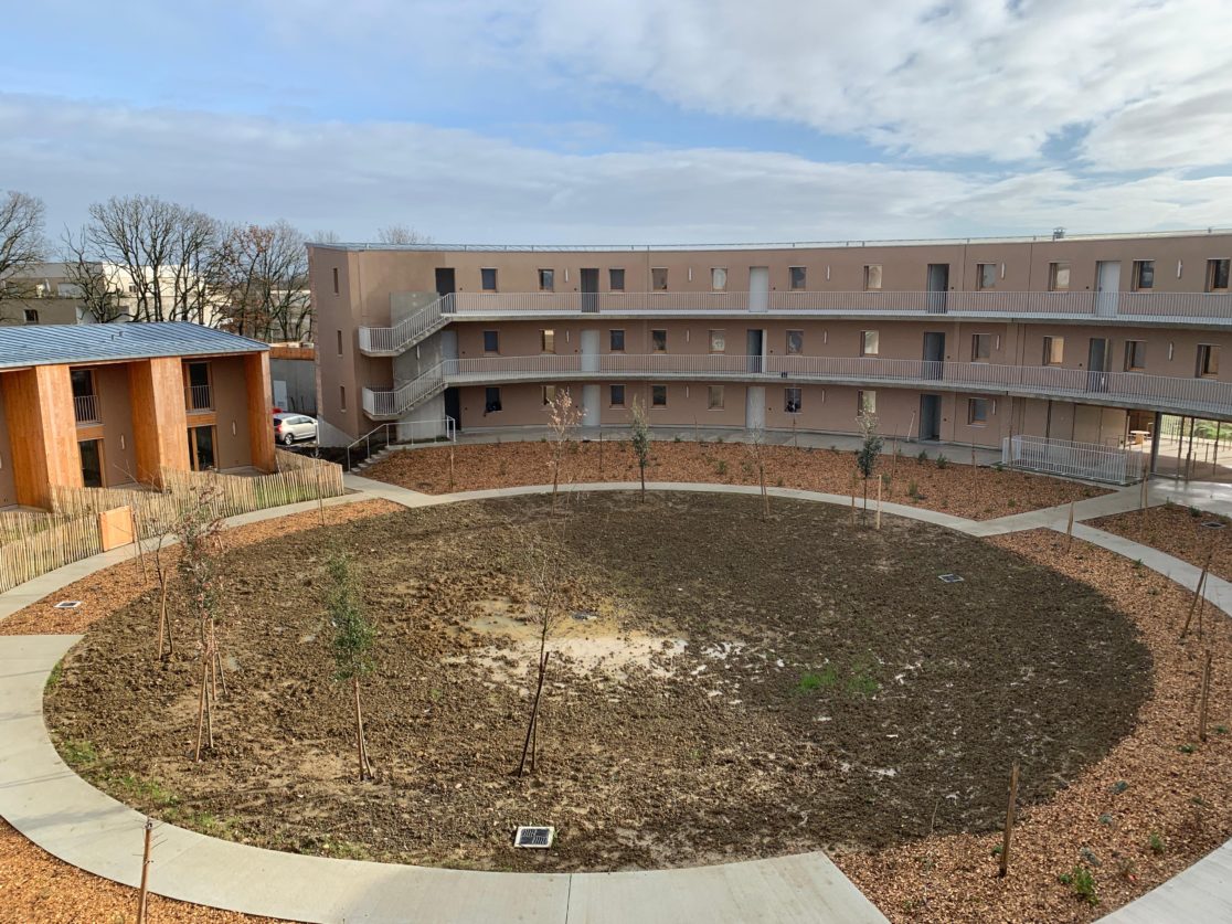 Illustration 03 façade extérieure Résidence Anèou de Tèrra