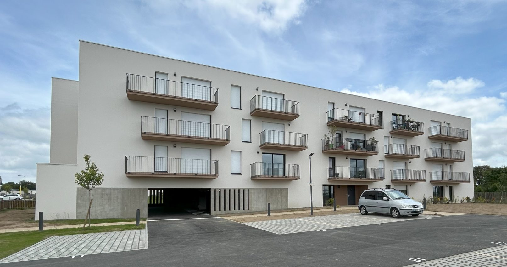 Illustration 01 Résidence séniors CHOLET Façade