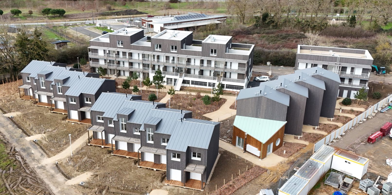 Illustration 01 38 logements collectifs et individuels Bretonniere