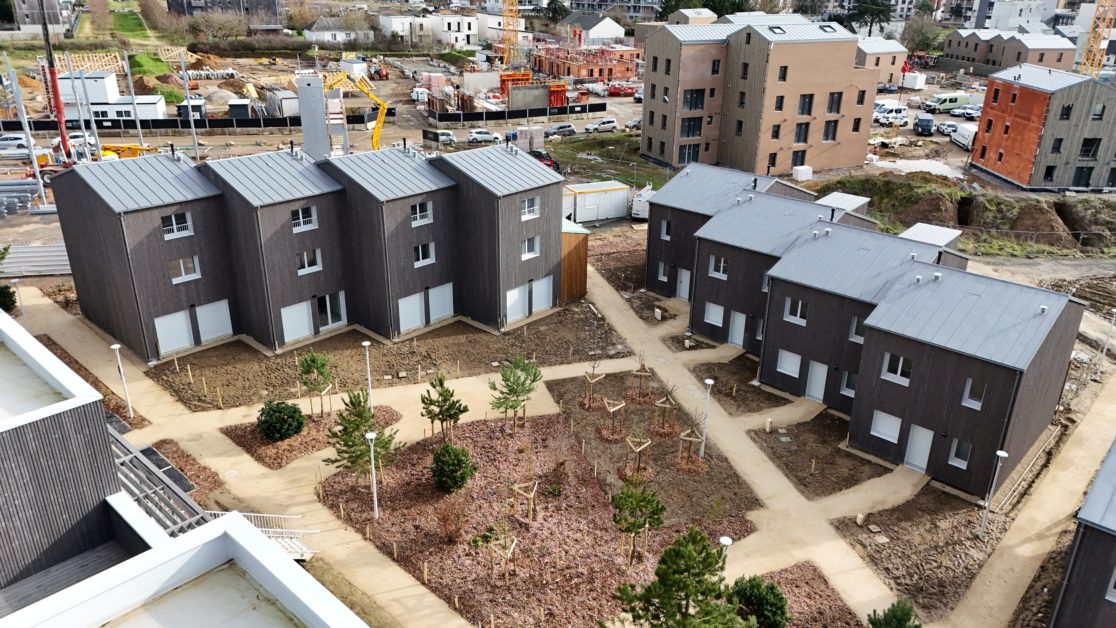 Illustration 04 38 logements collectifs et individuels Bretonniere