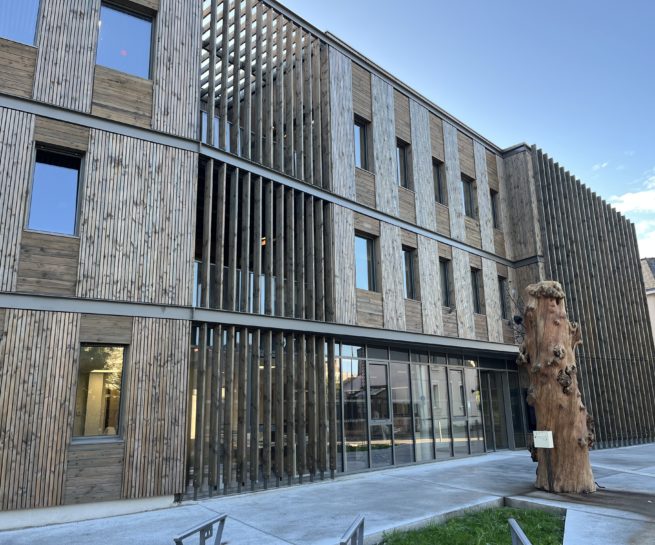 Illustration 02 Pôle tertiaire Segre en Anjou Bleu vue exterieure