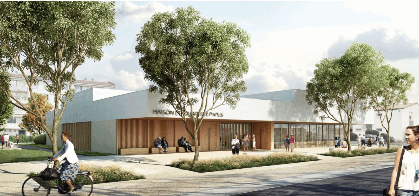 Illustration 02 Maison de quartier PAPUS Toulouse perspective