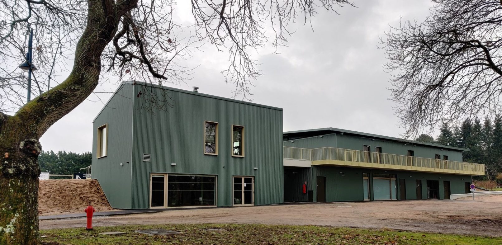 Illustration 01 Club house Parigné l'Evêque