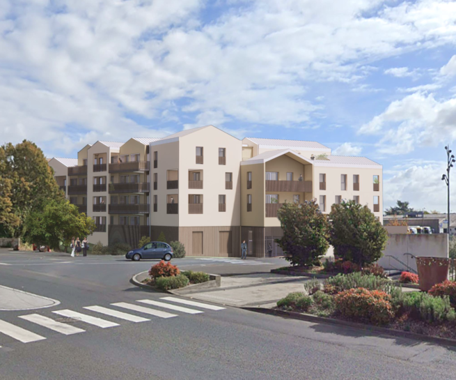 Illustration 01Résidence 78 logements Chemille
