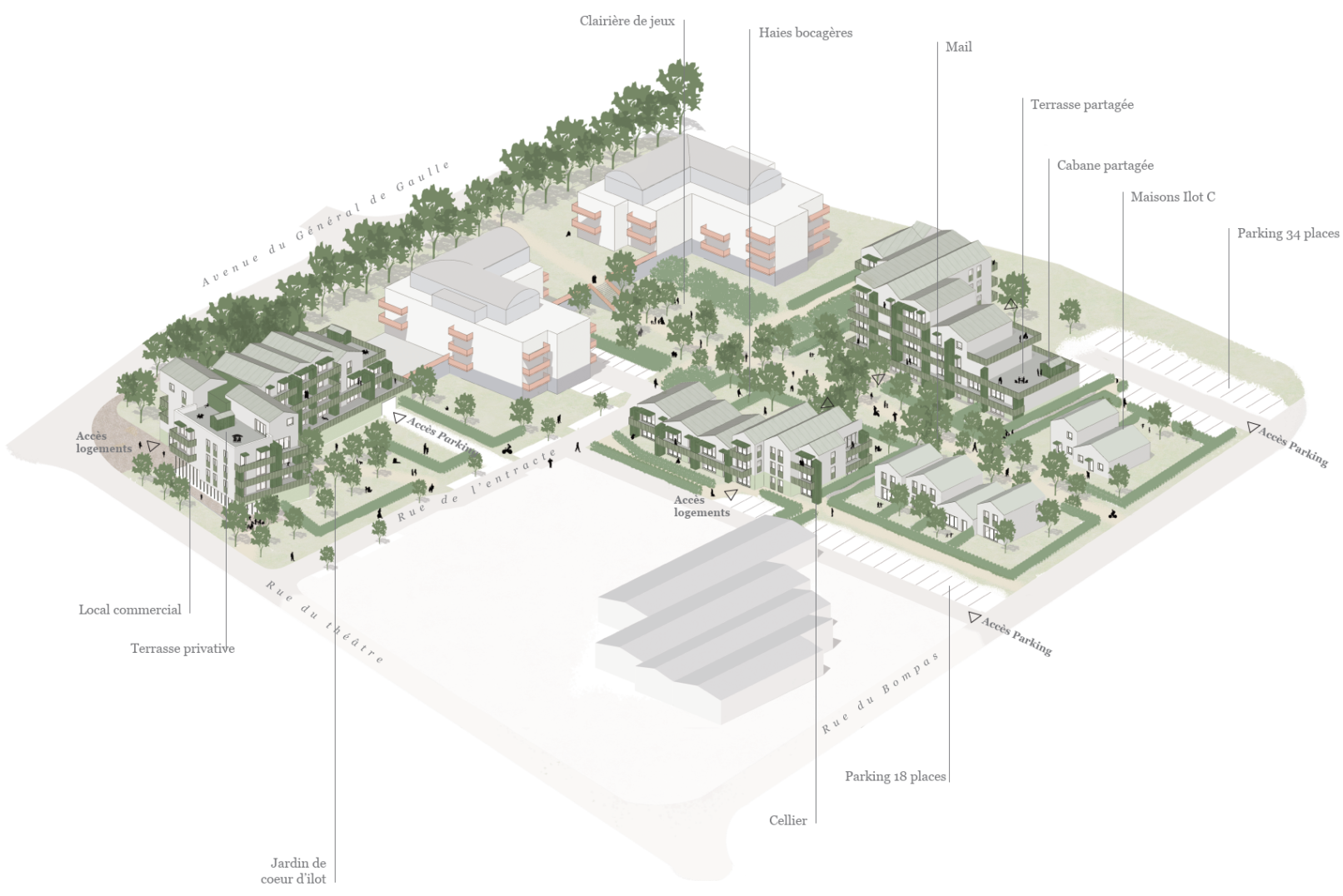 Illustration 03 Résidence 78 logements Chemille